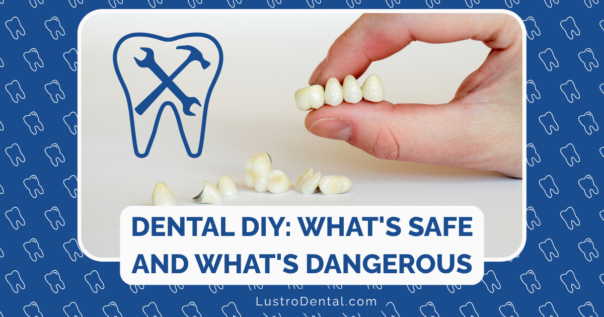 DIY dental repairs