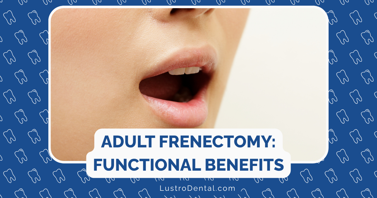 adult frenectomy