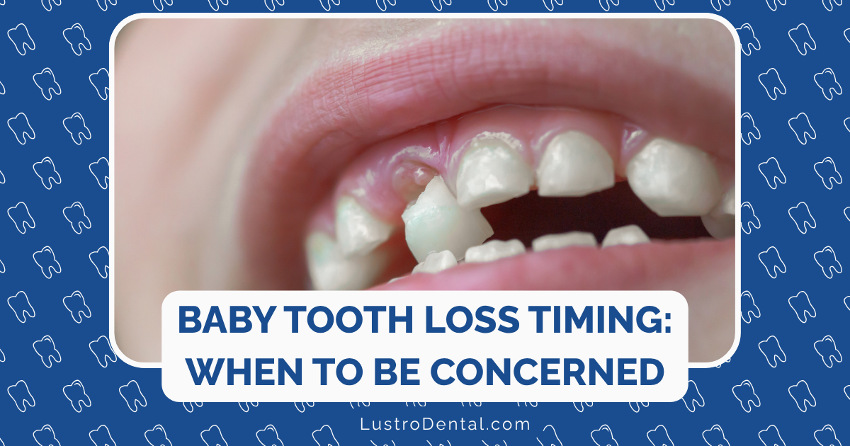 early and late primary tooth loss