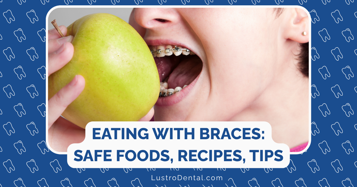 eating with braces