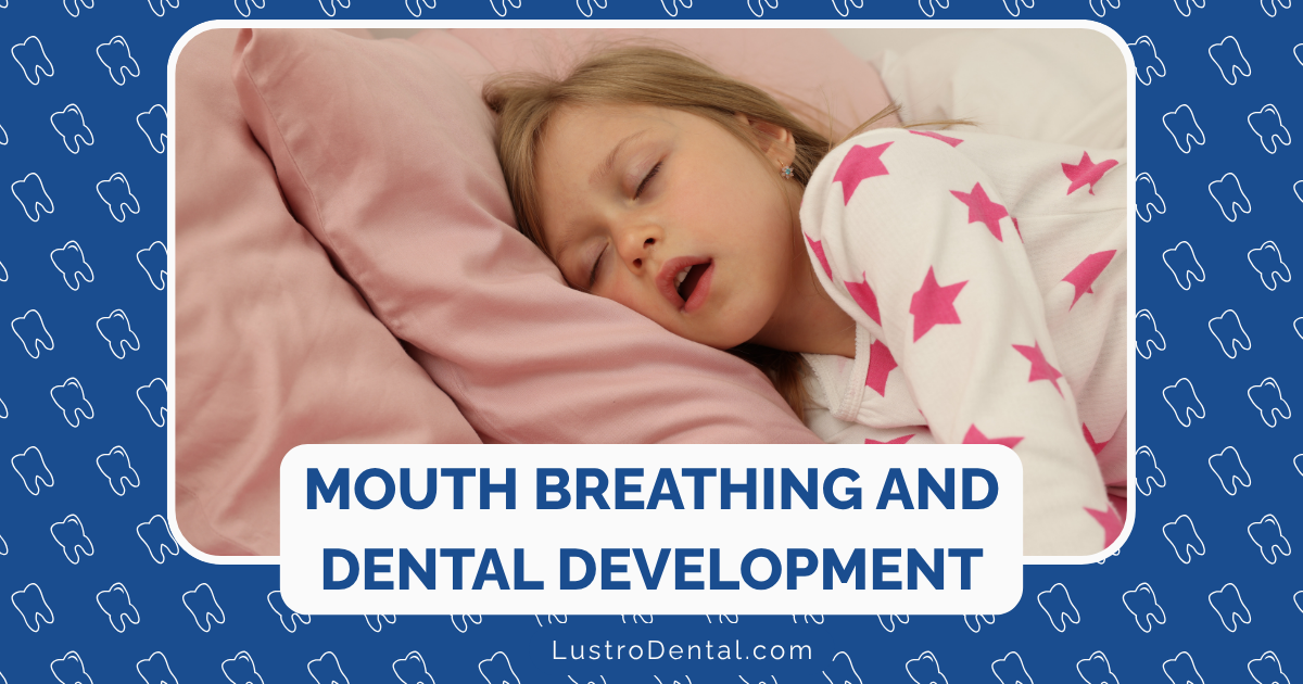 mouth breathing and dental development