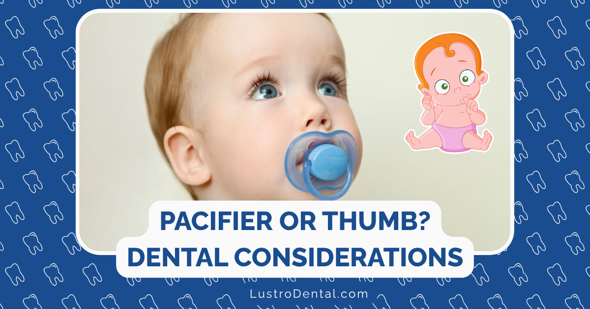 pacifiers and thumb sucking