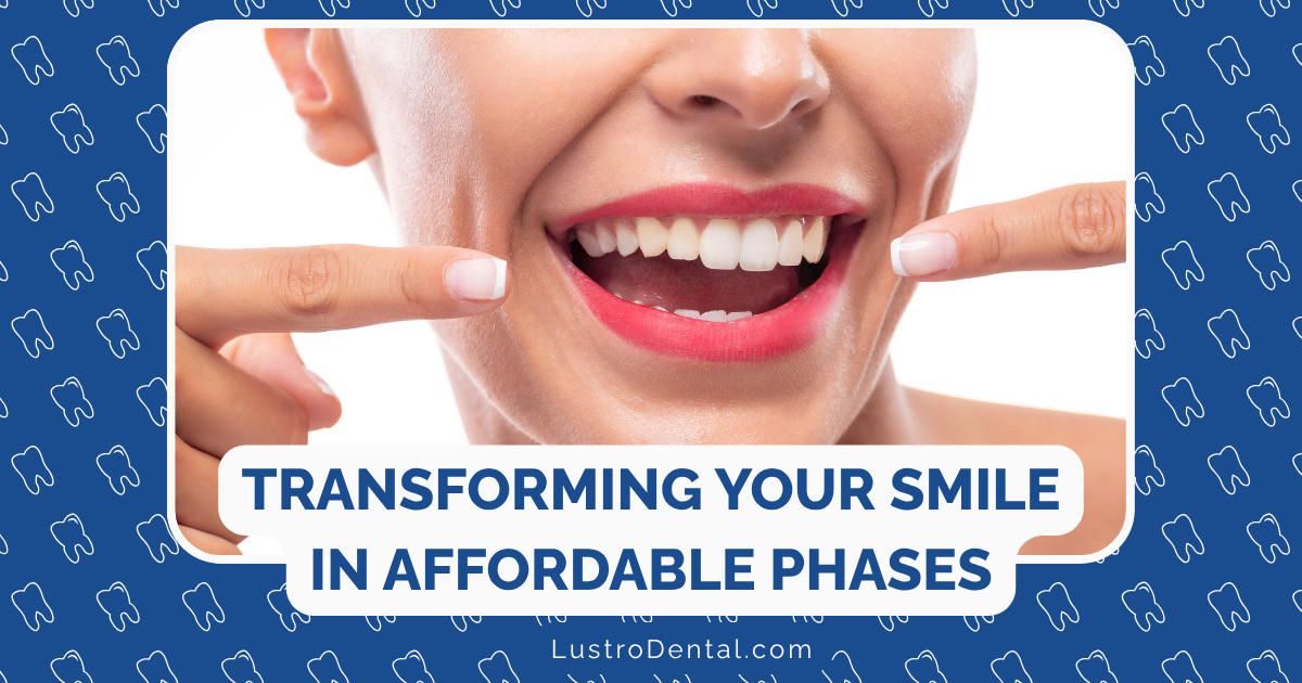 phased smile makeovers