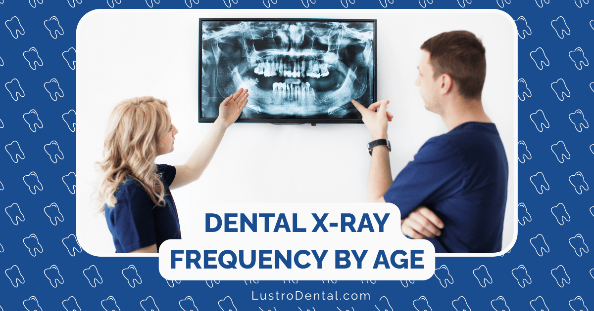 dental X-ray frequency by age