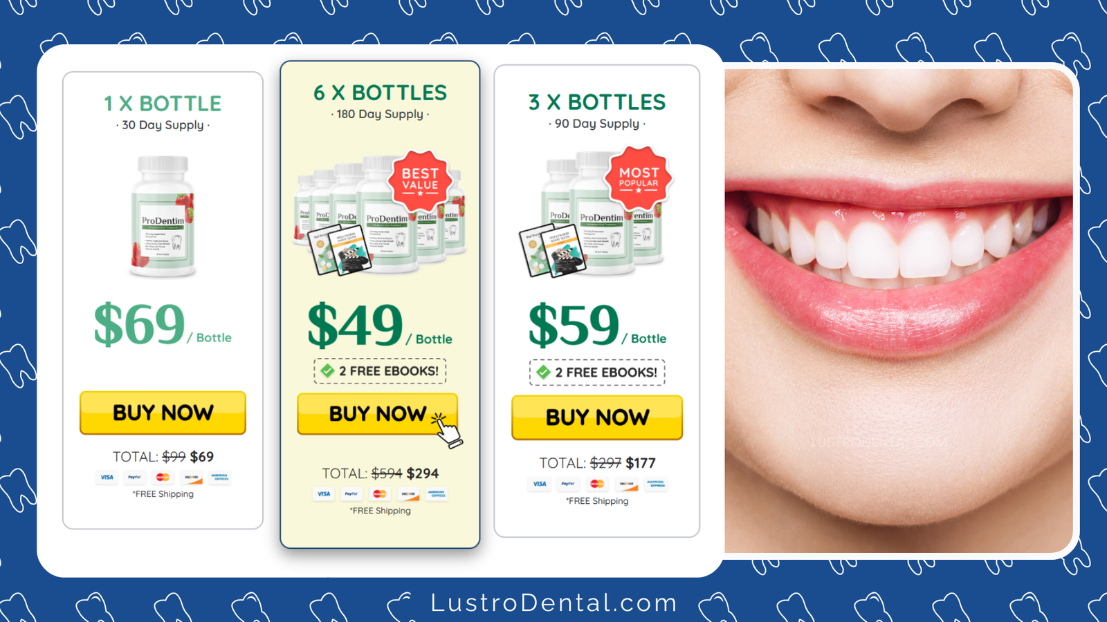 ProDentim Pricing