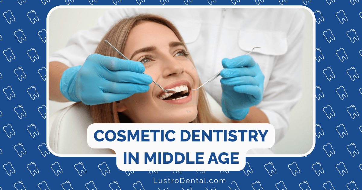 cosmetic dentistry in middle age