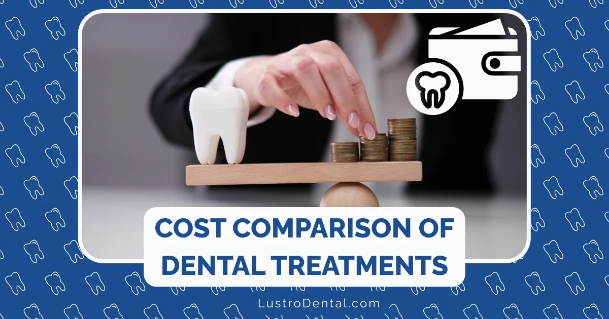cost comparison of dental treatments