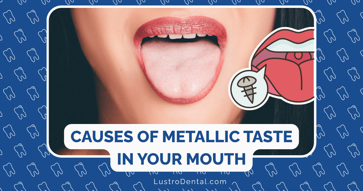 metallic taste