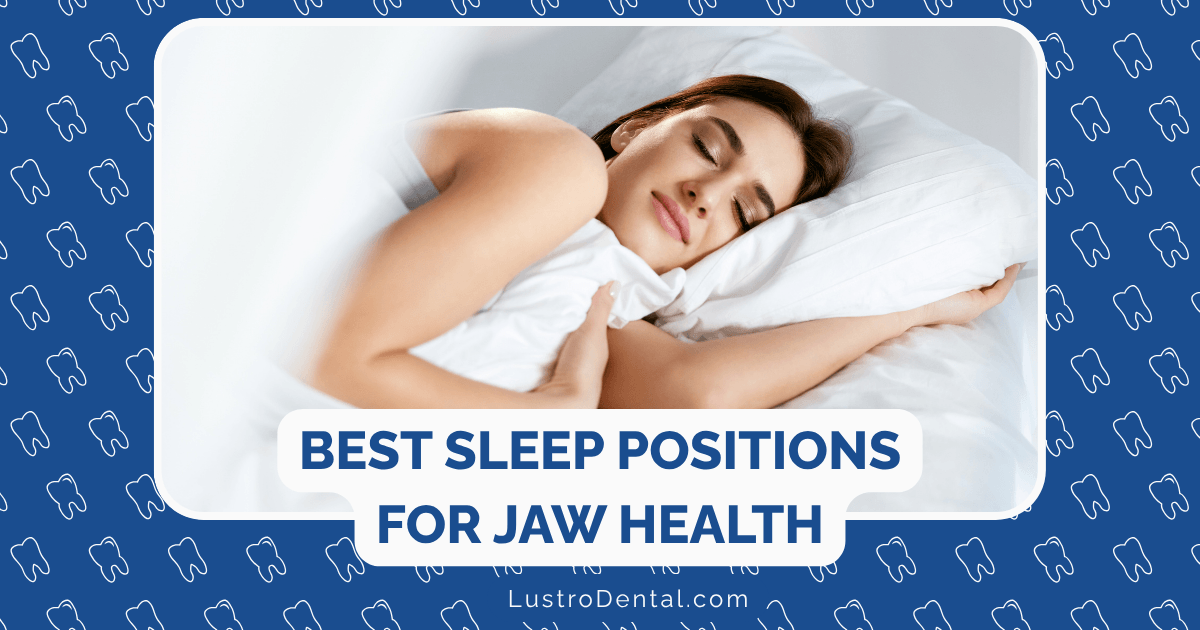 sleep positions and jaw health